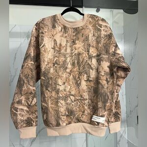 Comfrt Camo Crewneck